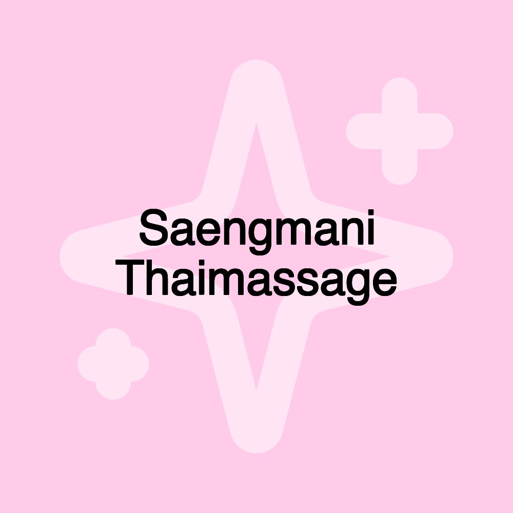 Saengmani Thaimassage