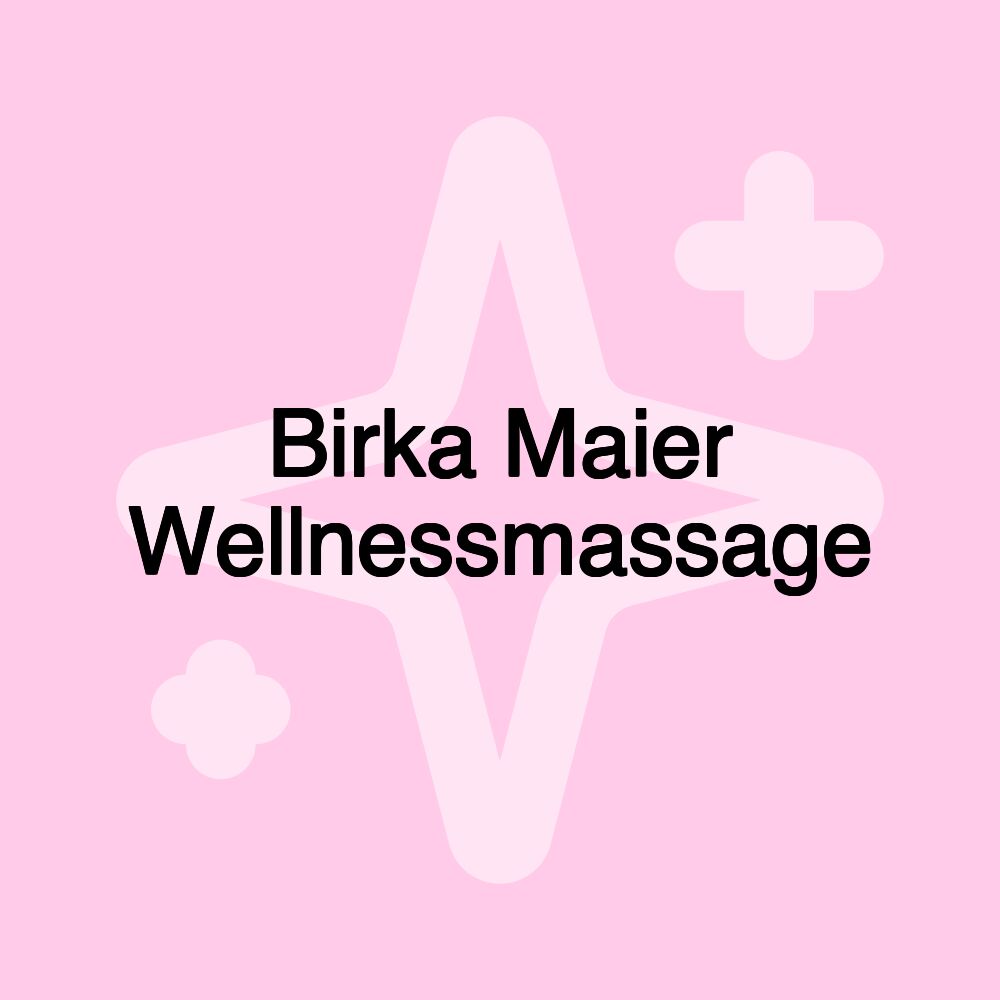 Birka Maier Wellnessmassage