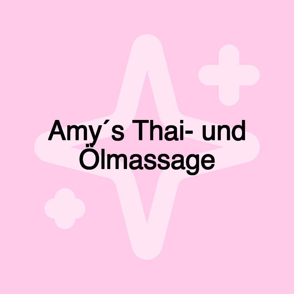 Amy´s Thai- und Ölmassage