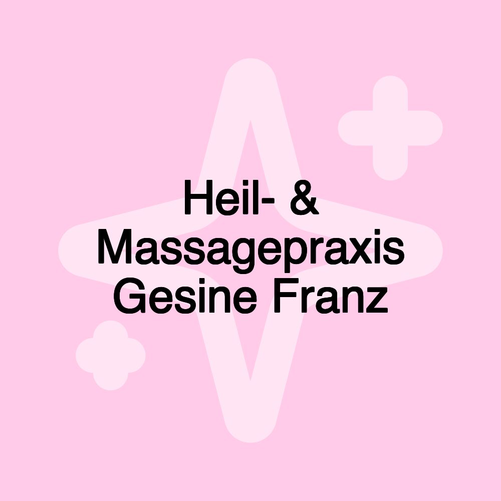 Heil- & Massagepraxis Gesine Franz