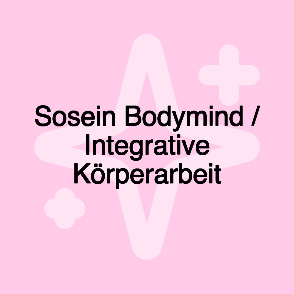 Sosein Bodymind / Integrative Körperarbeit