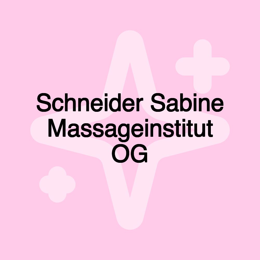 Schneider Sabine Massageinstitut OG