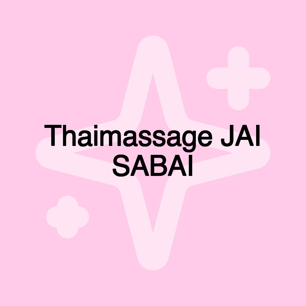 Thaimassage JAI SABAI