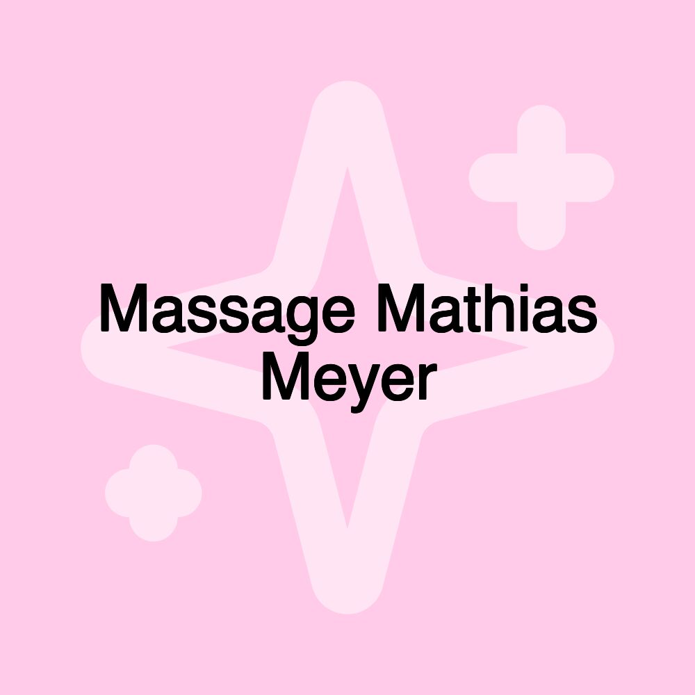 Massage Mathias Meyer