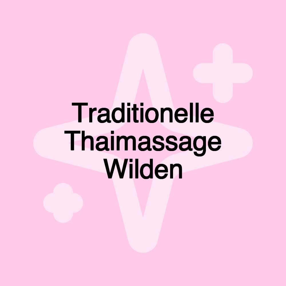 Traditionelle Thaimassage Wilden