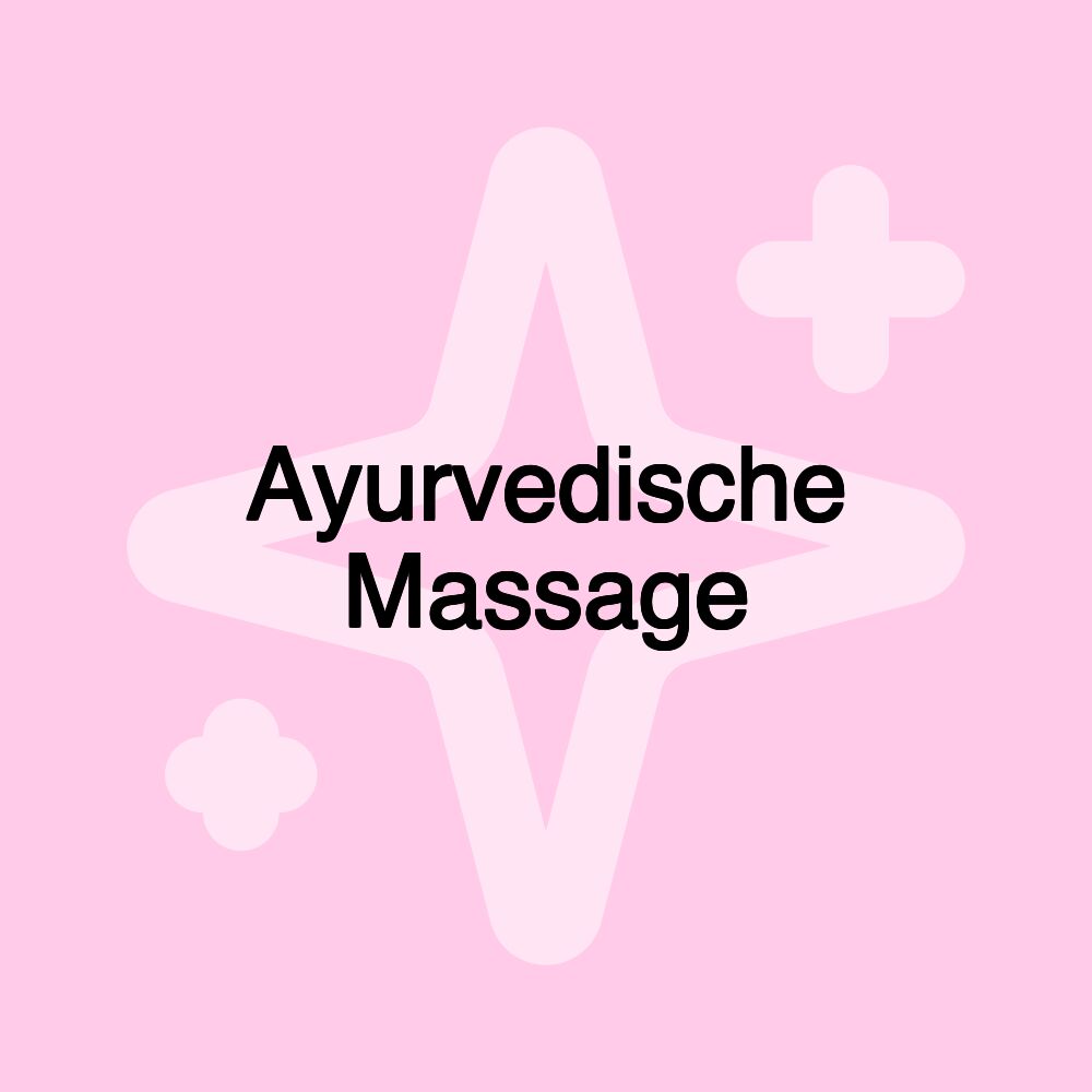 Ayurvedische Massage