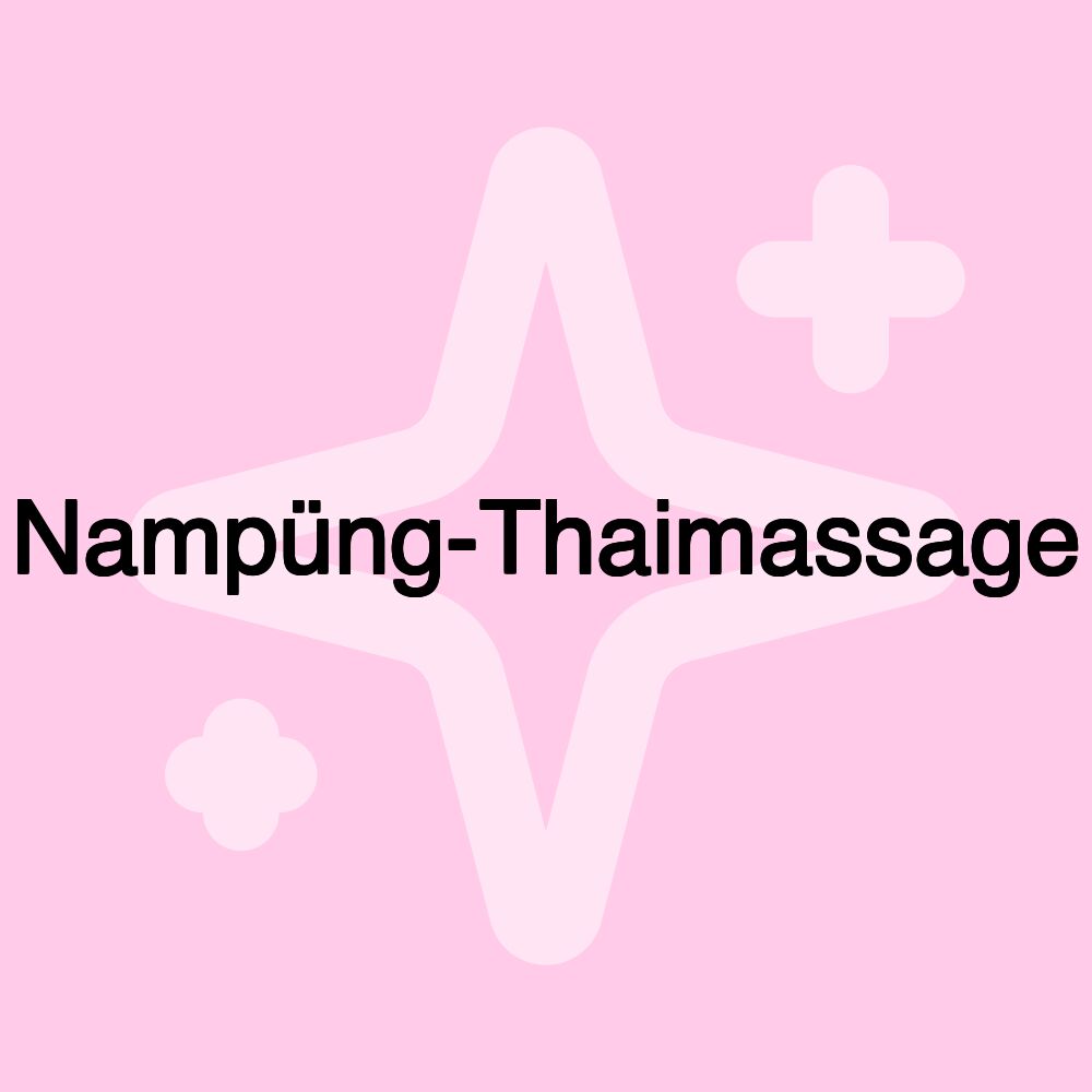 Nampüng-Thaimassage