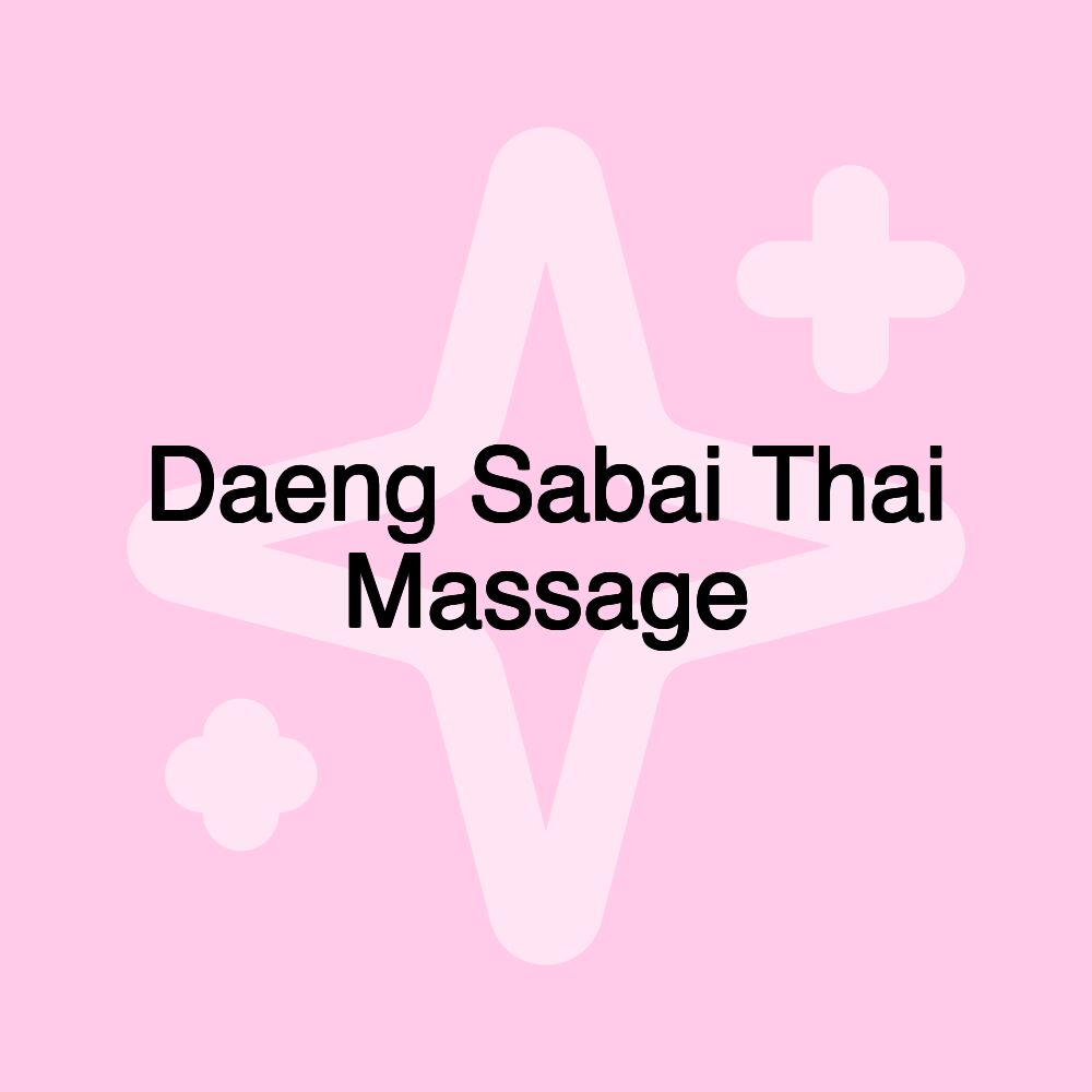 Daeng Sabai Thai Massage