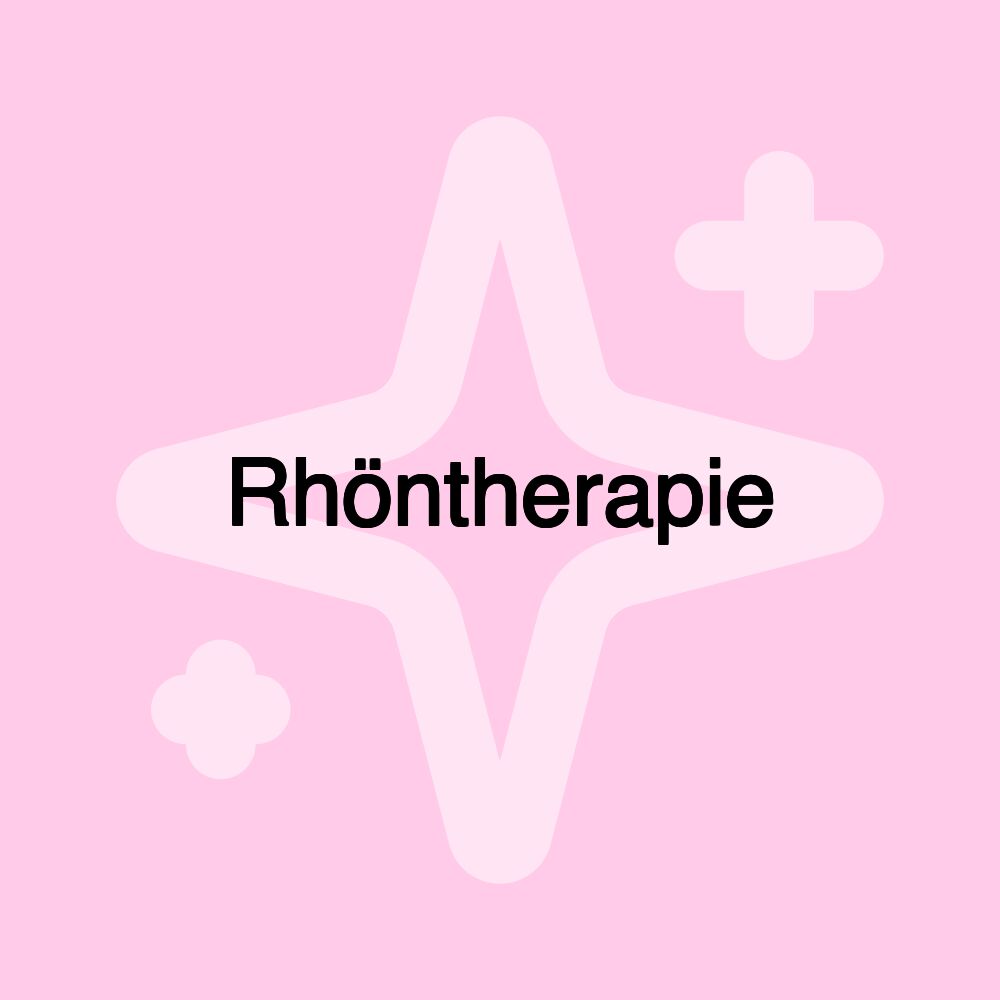 Rhöntherapie