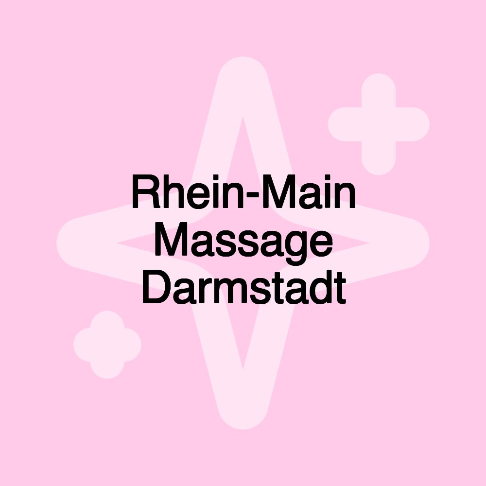 Rhein-Main Massage Darmstadt