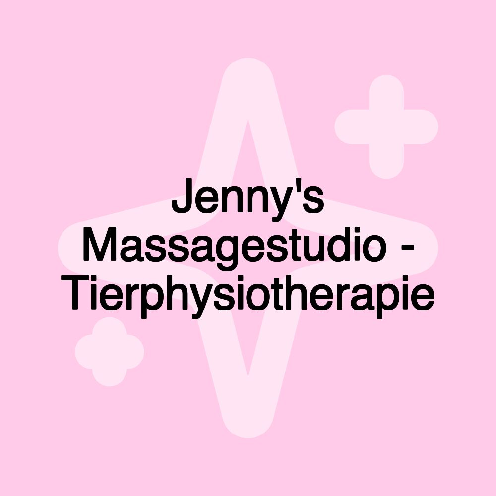 Jenny's Massagestudio - Tierphysiotherapie