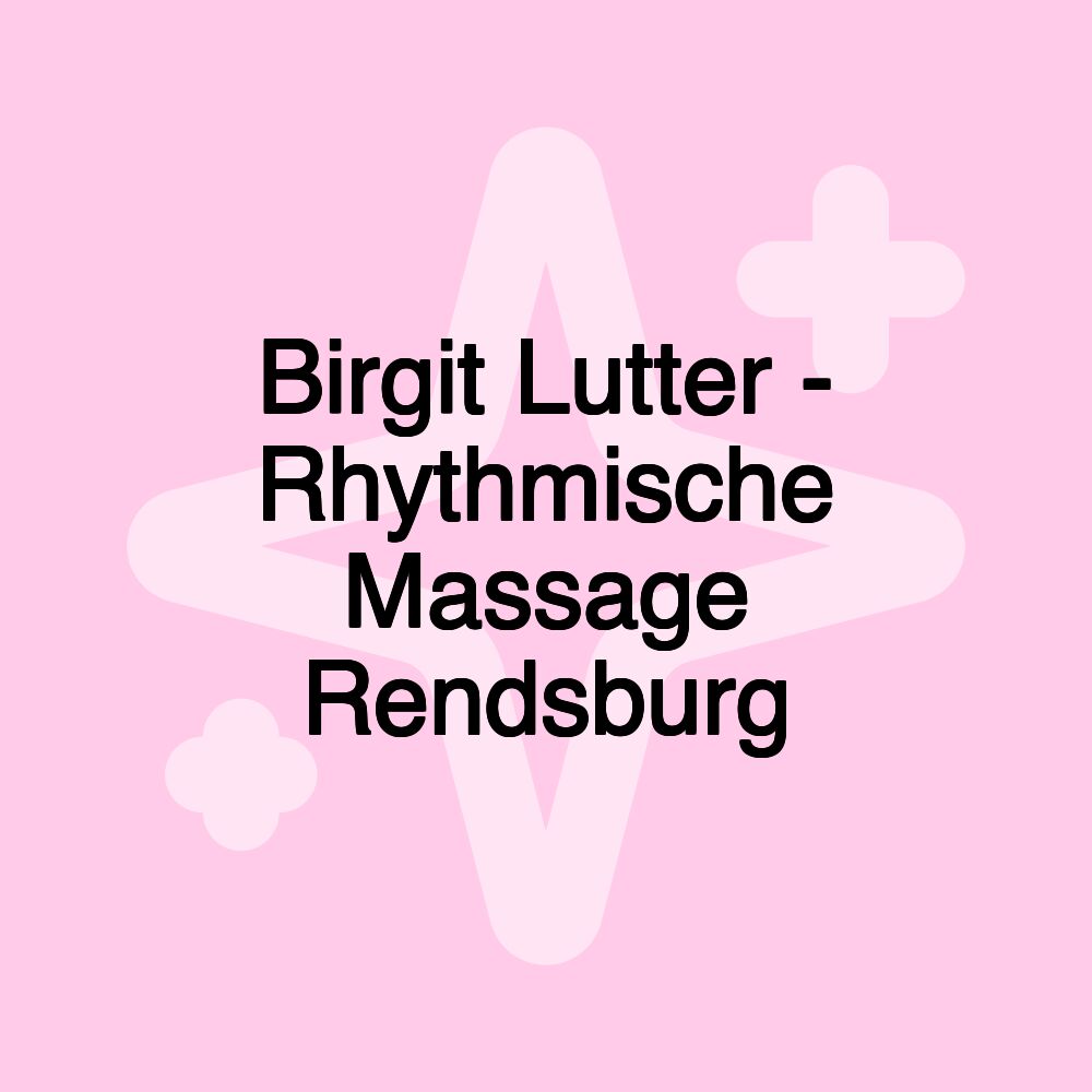 Birgit Lutter - Rhythmische Massage Rendsburg