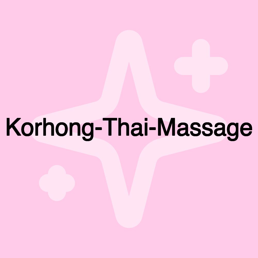 Korhong-Thai-Massage