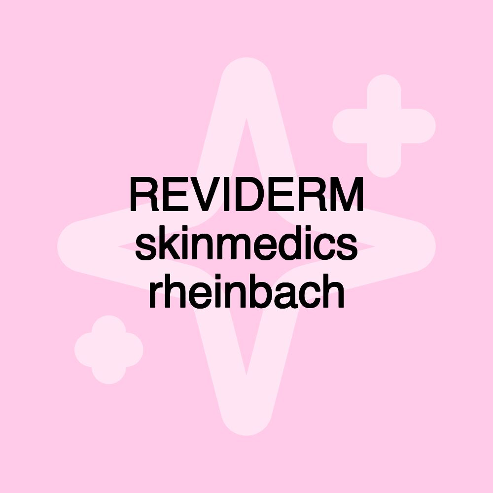 REVIDERM skinmedics rheinbach