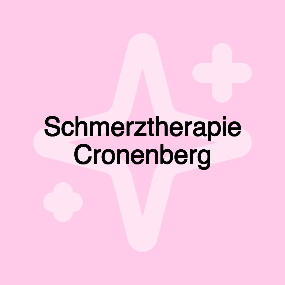 Schmerztherapie Cronenberg