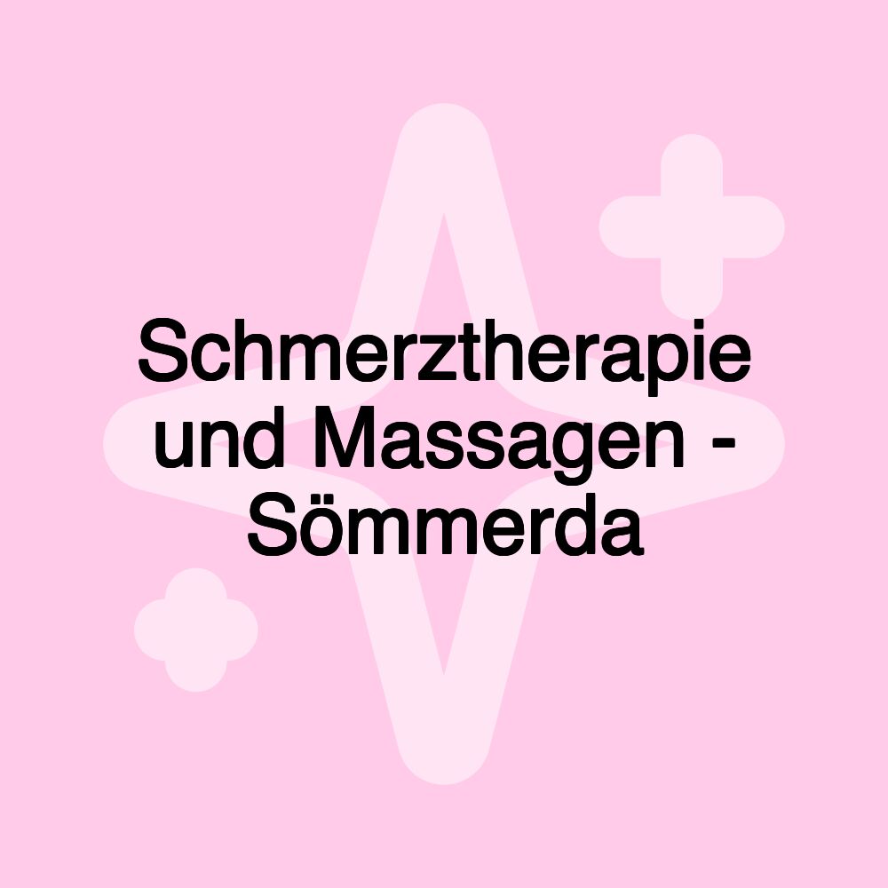 Schmerztherapie und Massagen - Sömmerda