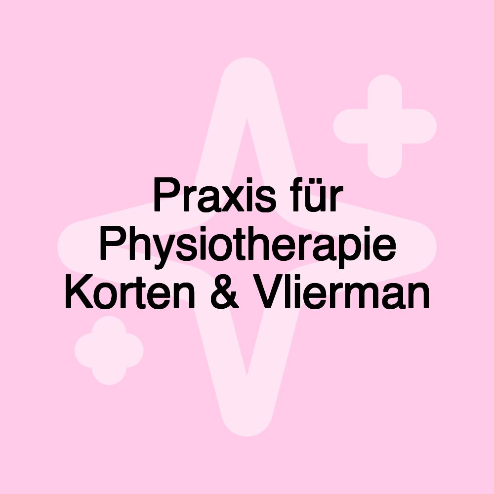 Praxis für Physiotherapie Korten & Vlierman