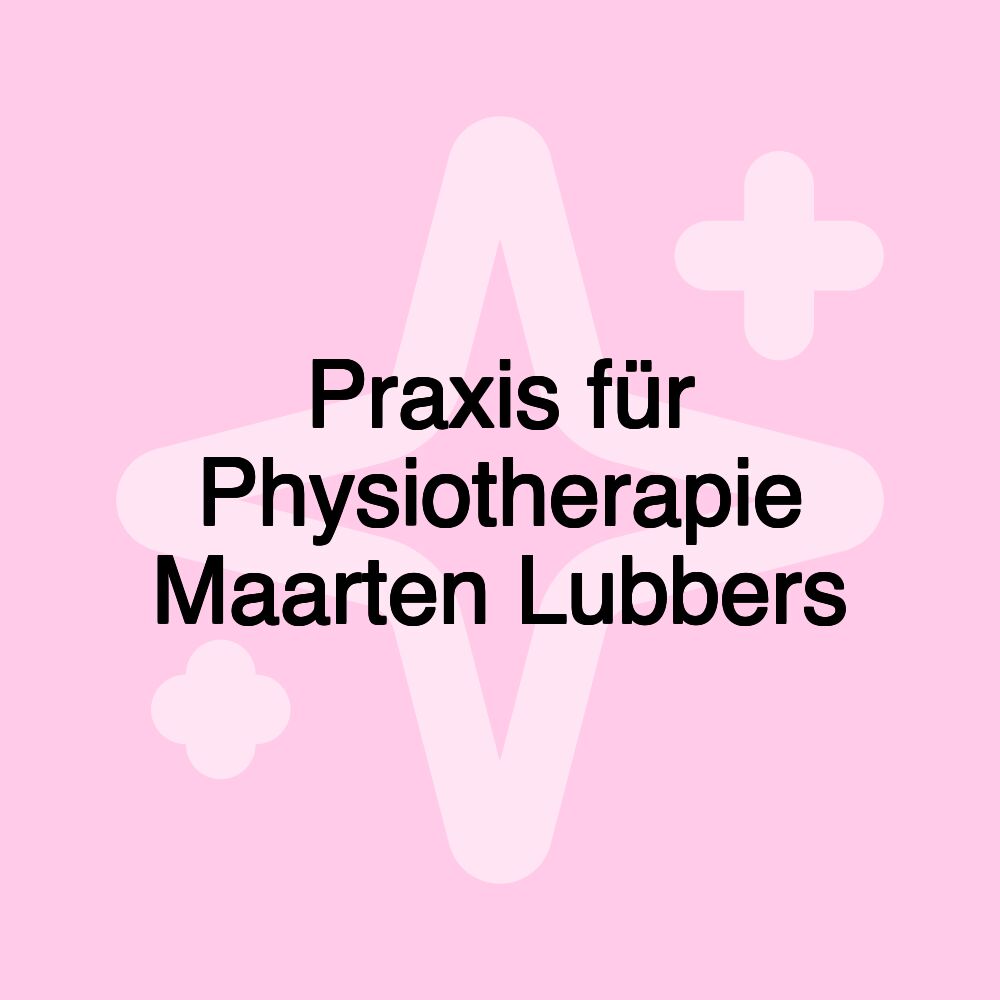 Praxis für Physiotherapie Maarten Lubbers