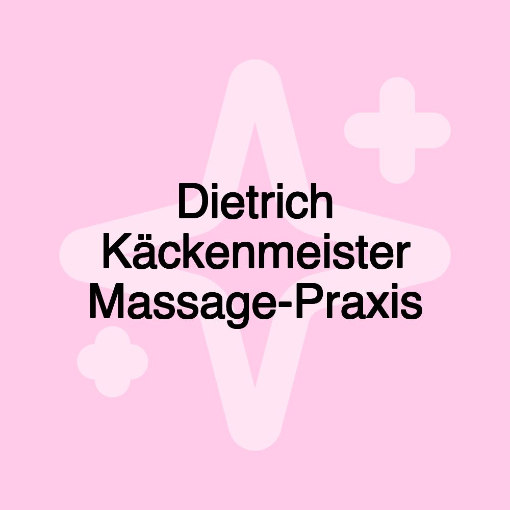 Dietrich Käckenmeister Massage-Praxis