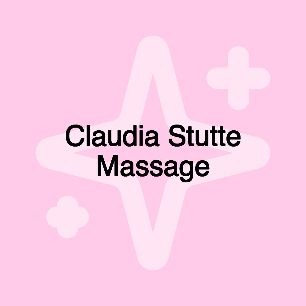 Claudia Stutte Massage