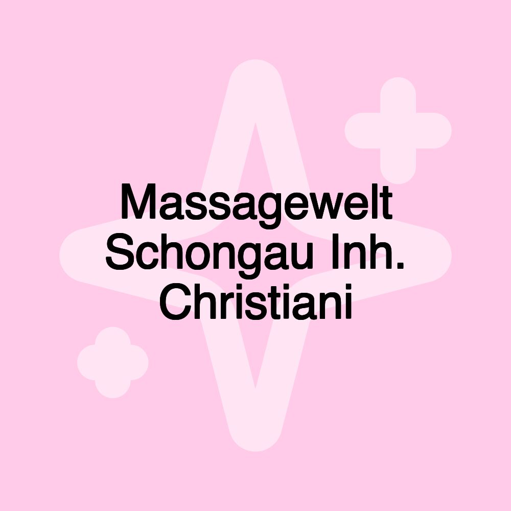 Massagewelt Schongau Inh. Christiani