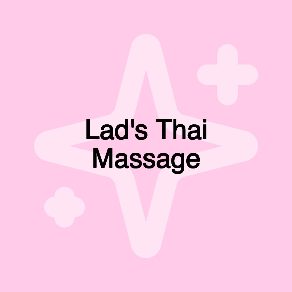 Lad's Thai Massage