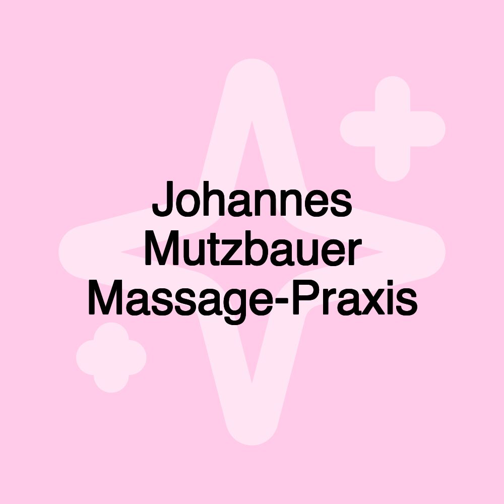 Johannes Mutzbauer Massage-Praxis