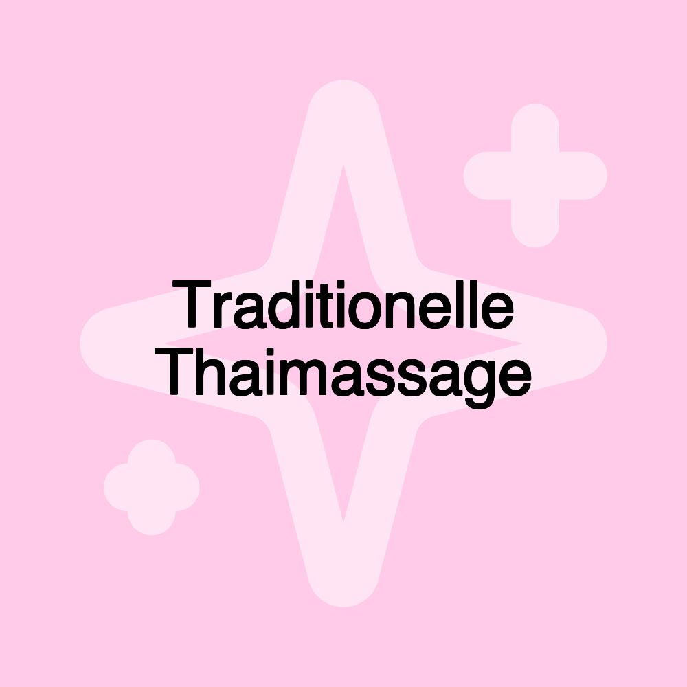 Traditionelle Thaimassage