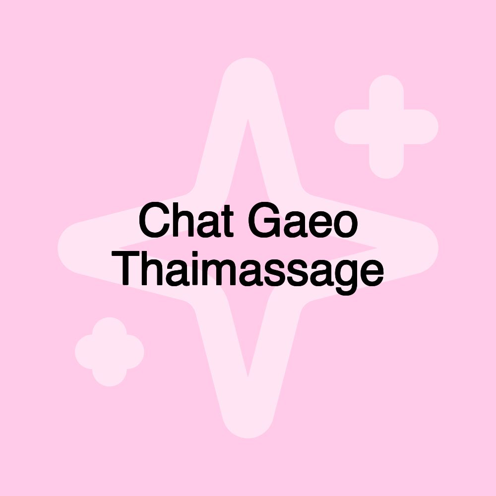 Chat Gaeo Thaimassage