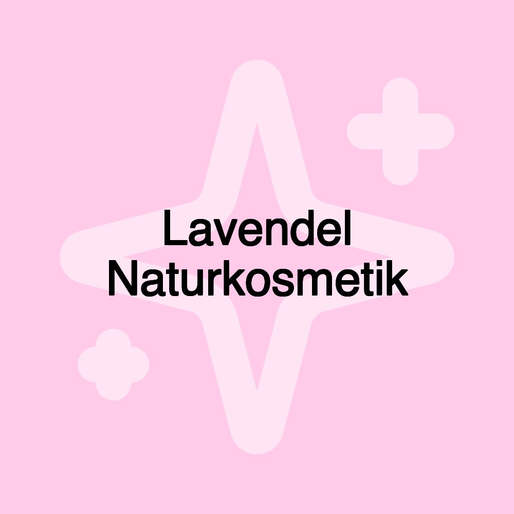 Lavendel Naturkosmetik