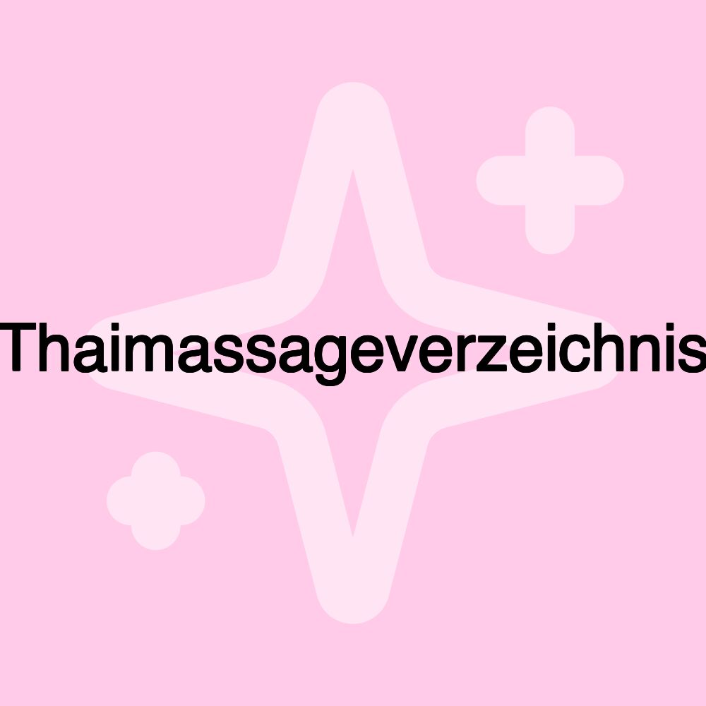 Thaimassageverzeichnis