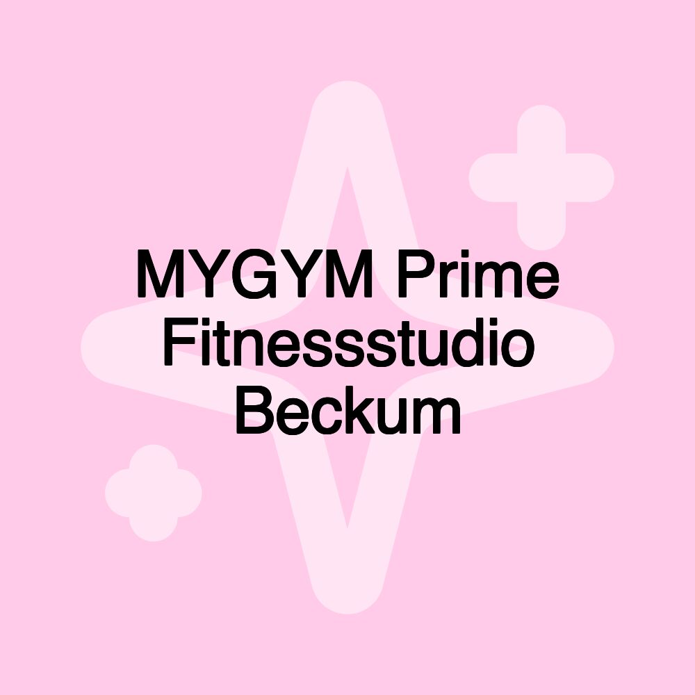 MYGYM Prime Fitnessstudio Beckum