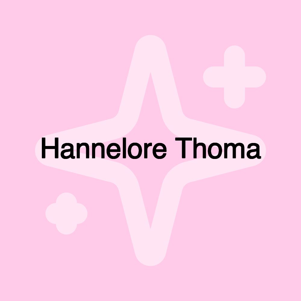 Hannelore Thoma