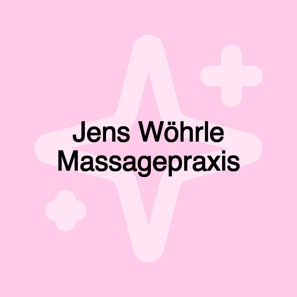 Jens Wöhrle Massagepraxis