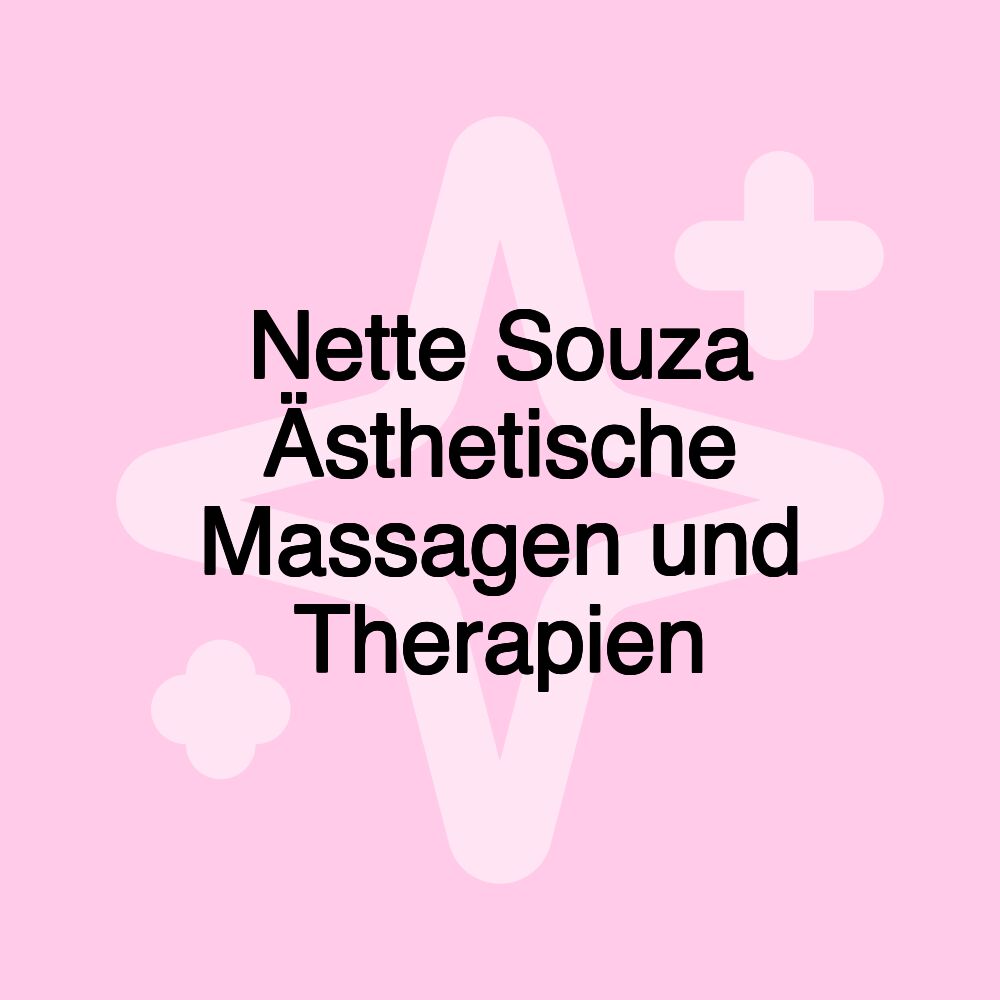 Nette Souza Ästhetische Massagen und Therapien