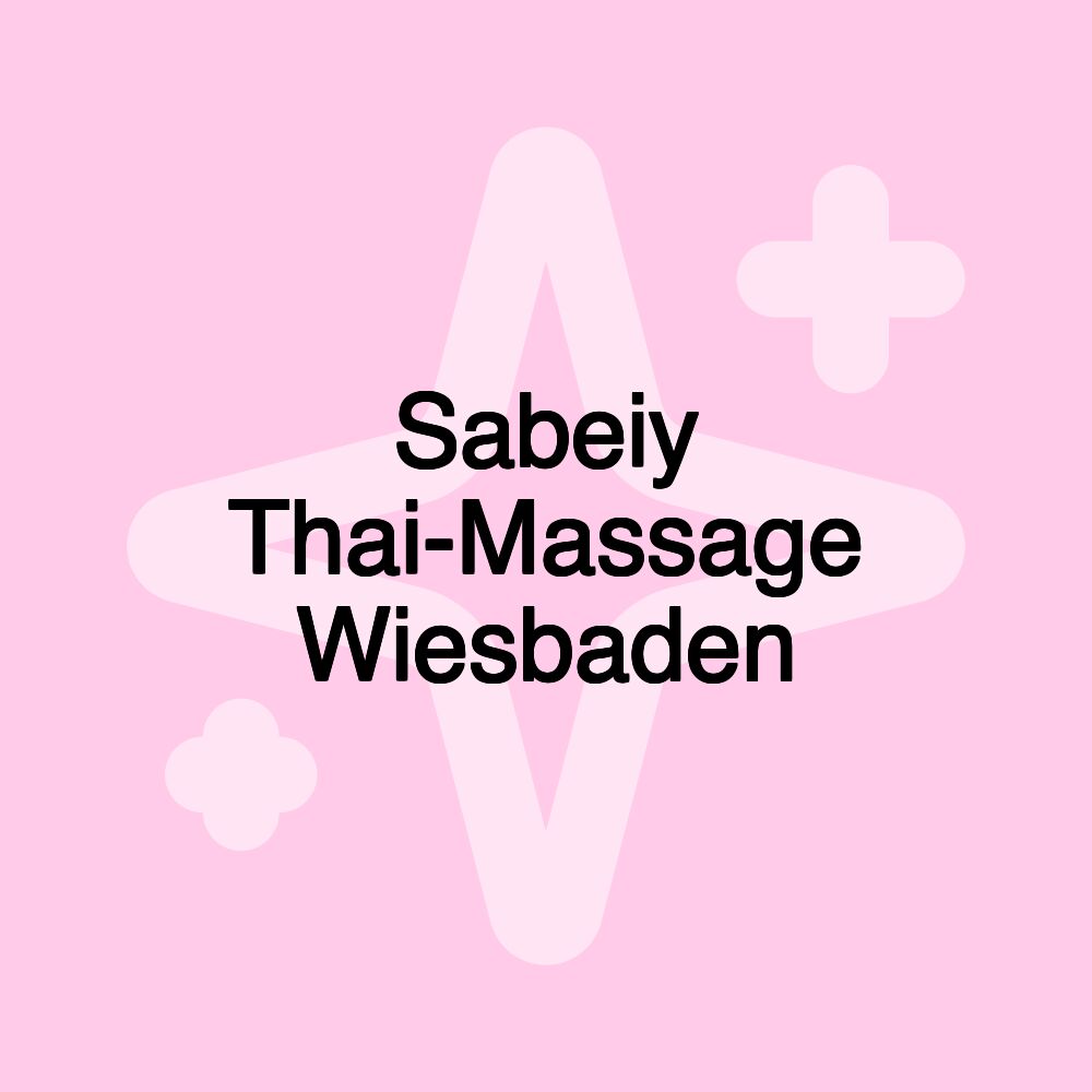 Sabeiy Thai-Massage Wiesbaden