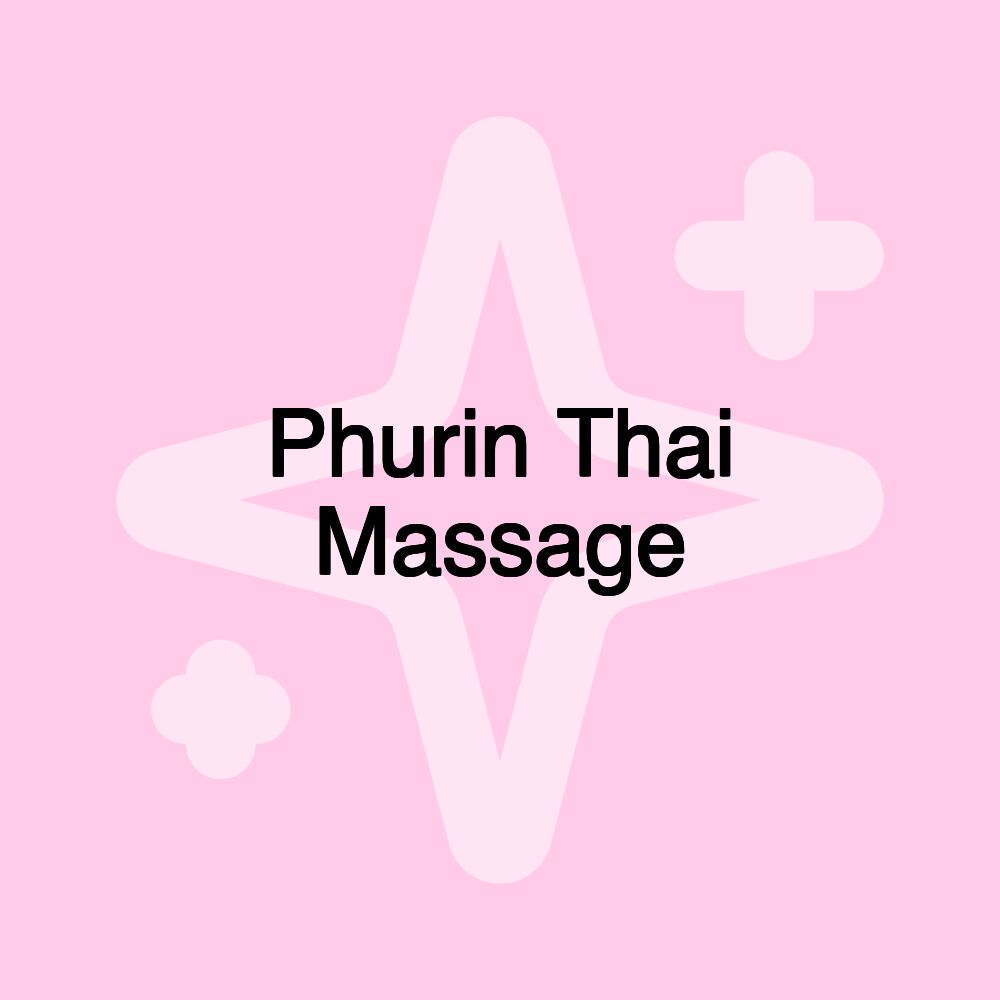 Phurin Thai Massage