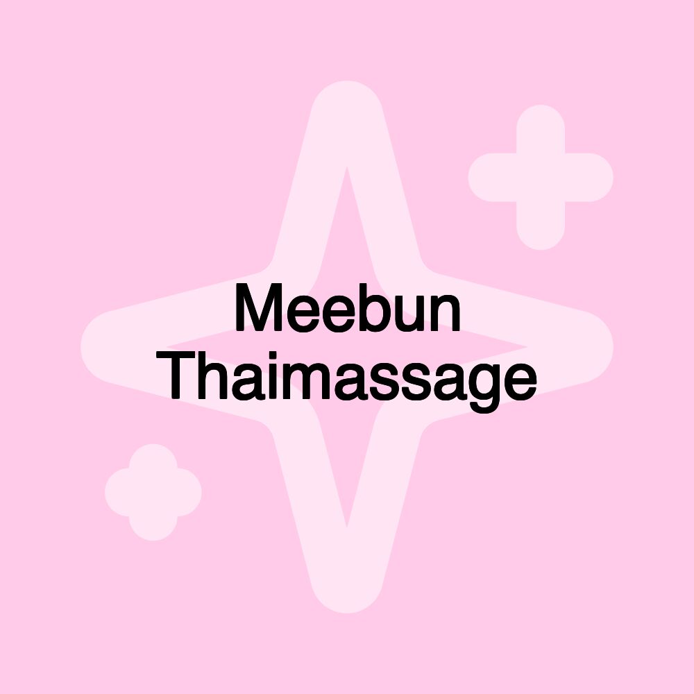 Meebun Thaimassage