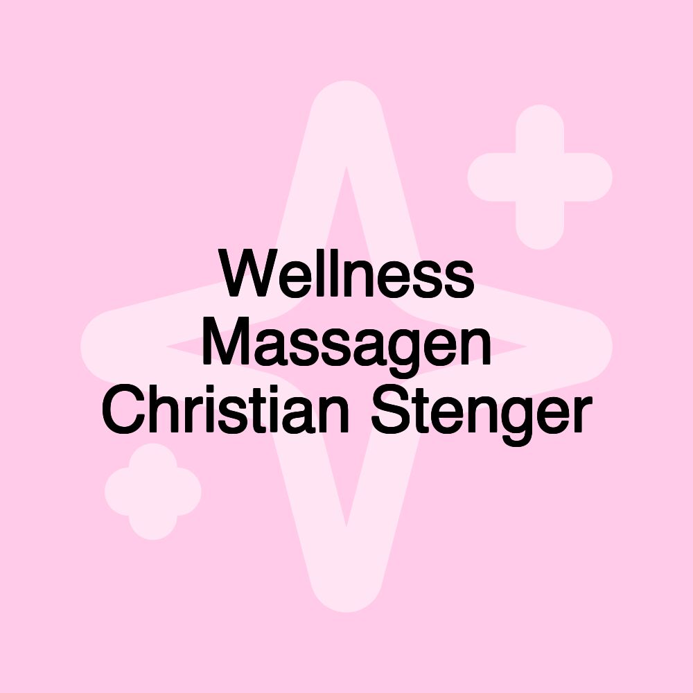 Wellness Massagen Christian Stenger