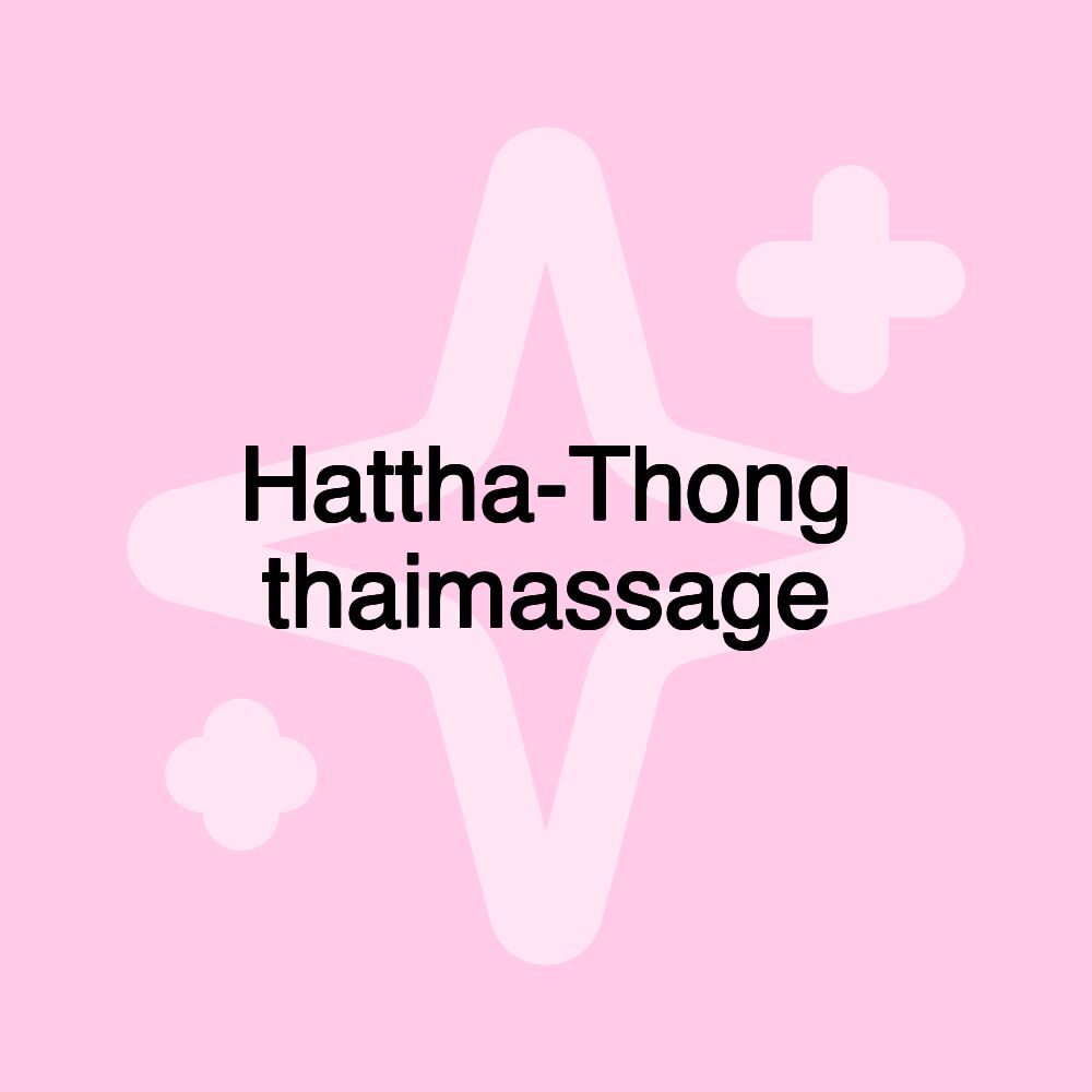 Hattha-Thong thaimassage