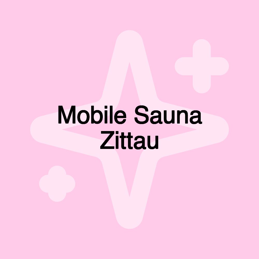 Mobile Sauna Zittau