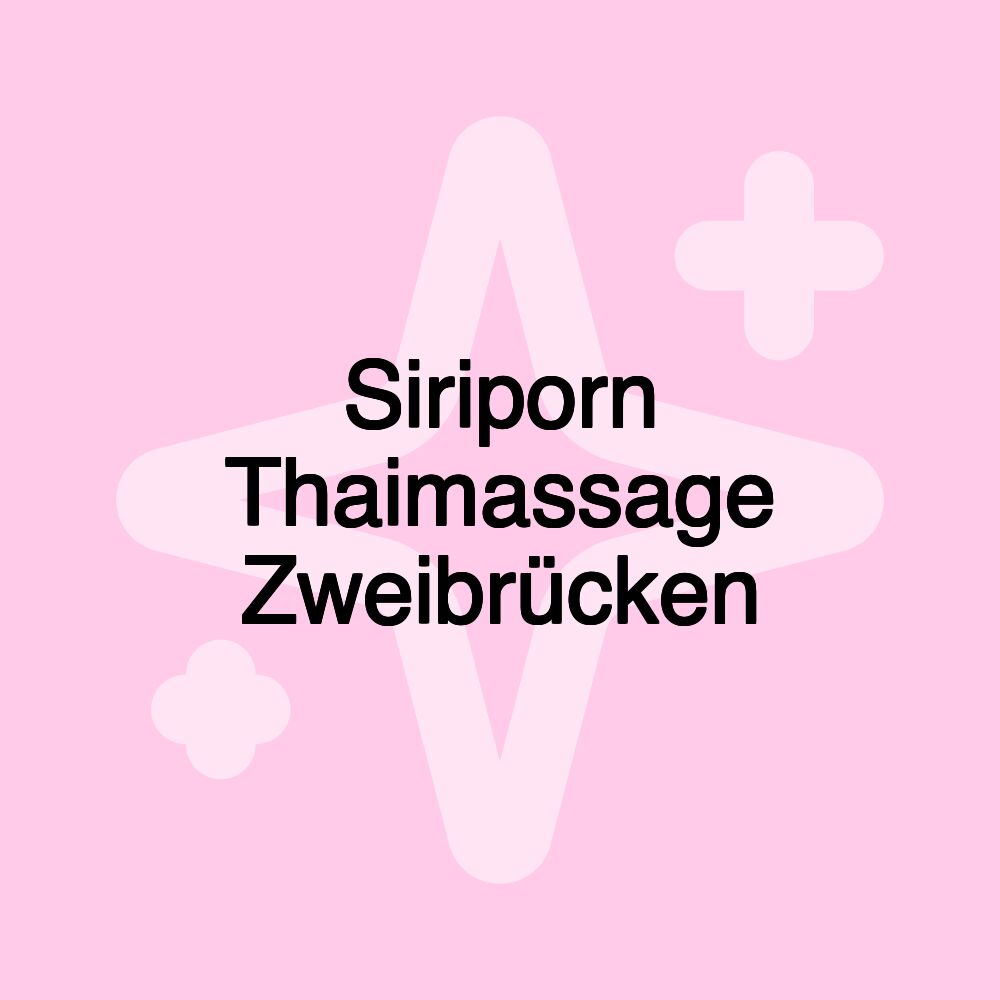 Siriporn Thaimassage Zweibrücken