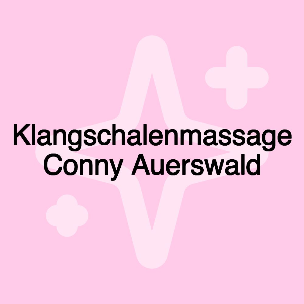 Klangschalenmassage Conny Auerswald